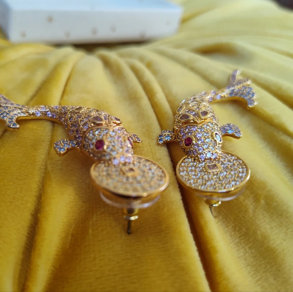 Eye Candy Luxe Earrings Rhinestone - Picture 11 of 12